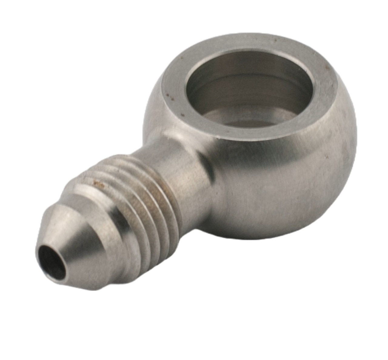 Banjo rak kort AN3 (10mm) rostfritt