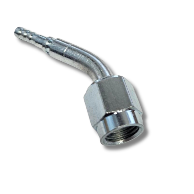 Presskoppling hona 3/8-24 45 grader (svivel)