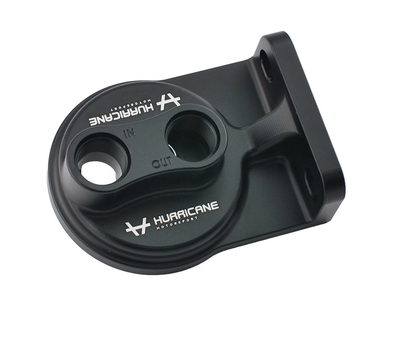 Hurricane Oljefilterhållare med fäste