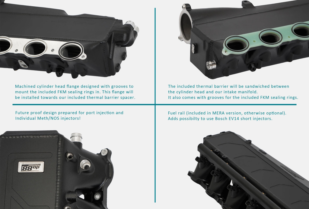 Insug + Intercooler Toyota GR Supra A90/BMW B58