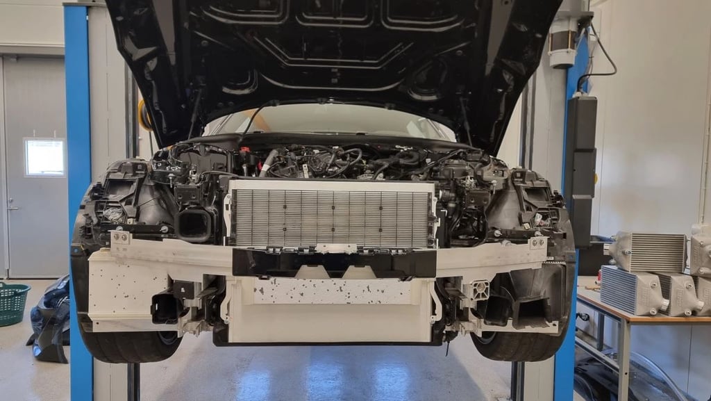 Vattenkylare/Intercooler BMW G-serie & Toyota GR Supra A90