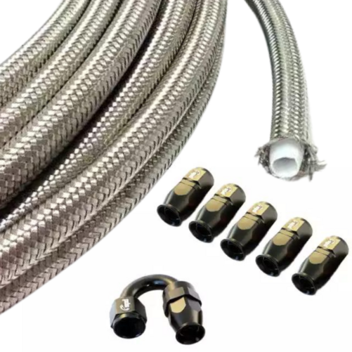 SPD Slangpaket AN8 Stål PTFE E85 / Bensin