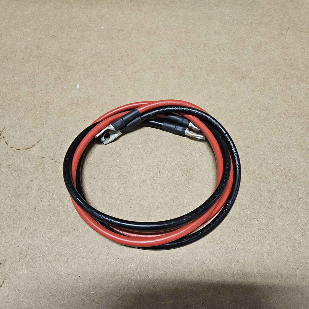 Bygg din egen Batterikabel 35mm2 Svart