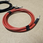 Bygg din egen Batterikabel 10mm2 Svart