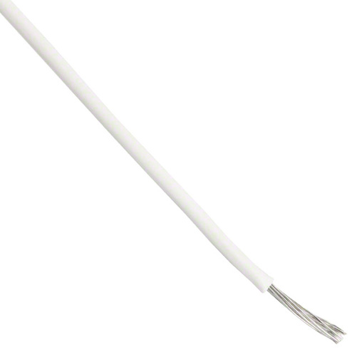 Motorsport kabel Vit AWG 22