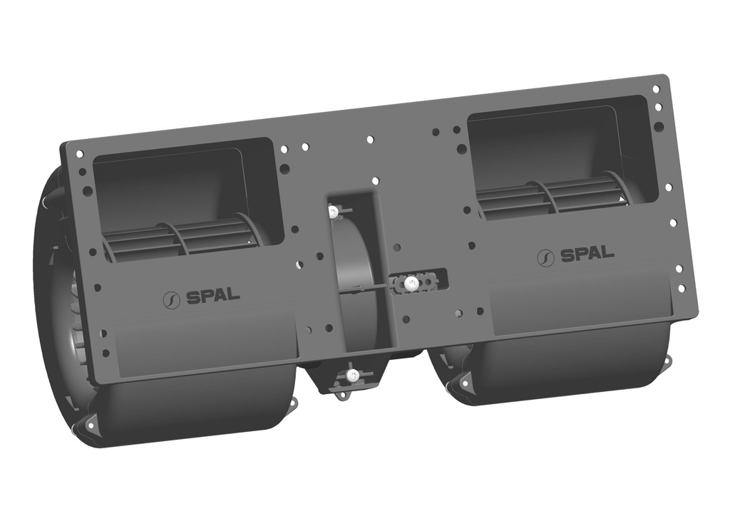 SPAL Dubbel Radialfläkt 910 m³/h