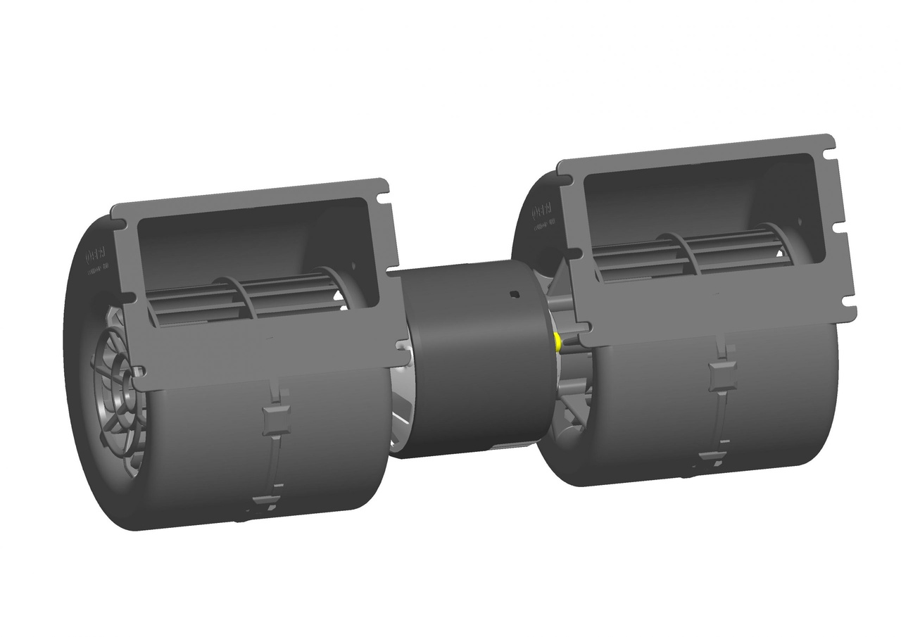 SPAL Dubbel Radialfläkt 690 m³/h