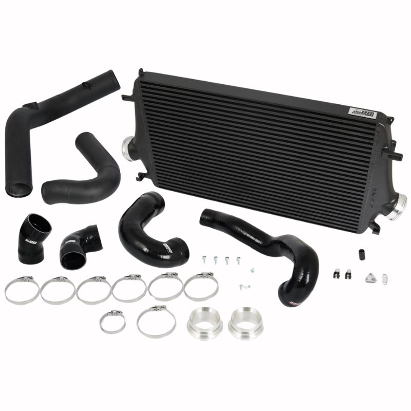 SAAB 9-5 2.8t V6 2010-2011 Intercooler Kit Svarta slangar