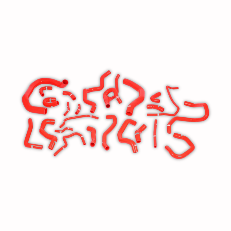 AUDI SEAT SKODA VW 1.8 / 2.0 TSI (MQB) Kylarslangar (24 stycken) Röd