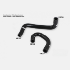 Volvo 240 740 760 780 84-89 Tomgångsmotorslangar Svart