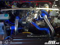 Volvo 7/940 Turbo Mittanslutning rörkit ,röda slangar ,3'' spjällhus