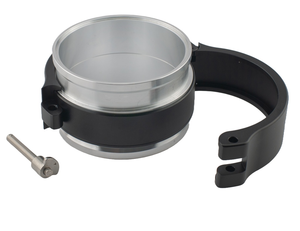 V-Band aluminium 2,5" - Dessa rör sig axiellt