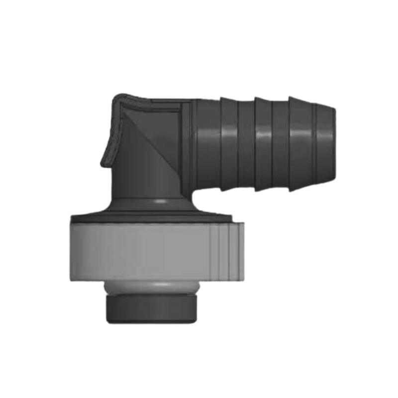 Hurricane SAE Snabbkoppling 90° (D16 / ID12)