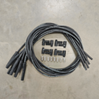 Hurricane V8 Tändkabelsats Rak + 90° HEI