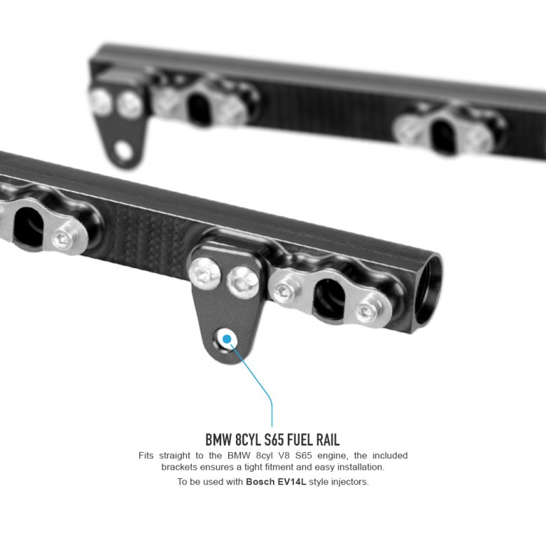 BMW 8cyl S65 Motorsport Fuel Rail (Bolt-On)