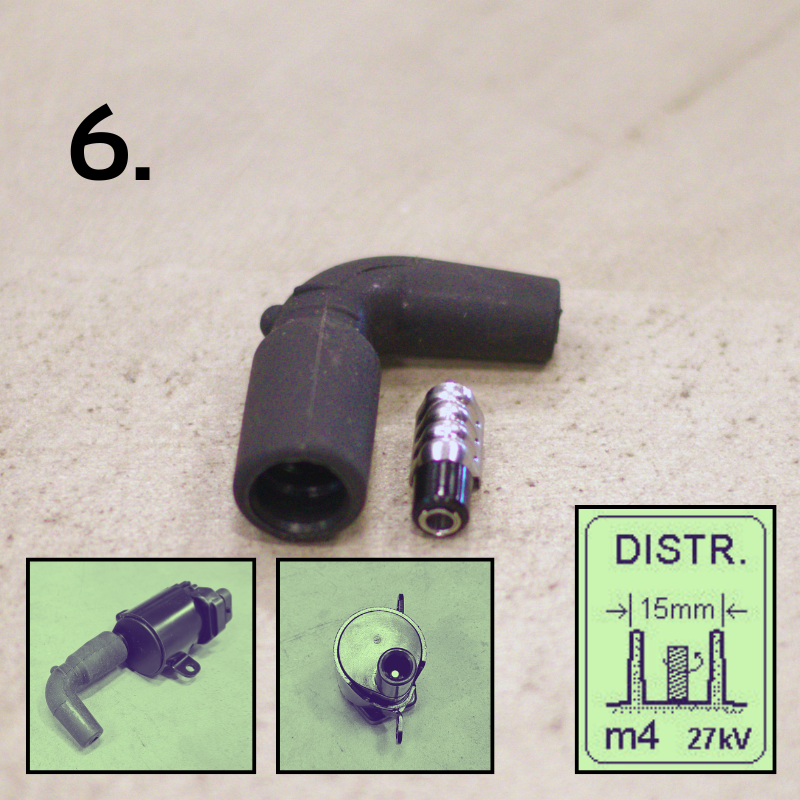 Bygg din Custom Tändkabel Svart
