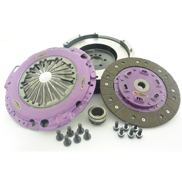 Kopplingskit - Organisk Med Svänghjul 380Nm 720kg (20% inc) Conversion kit Dubbelmasse till enkelmasse svänghjul