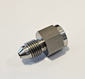 Adapter 3/8-24 - 1/8 NPT rostfritt