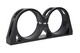 SPD billet dubbelfäste 60mm svart