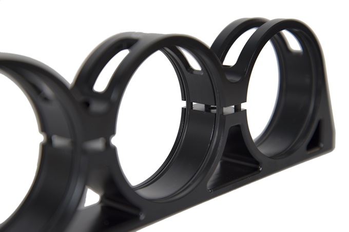 SPD billet trippelfäste 60mm svart