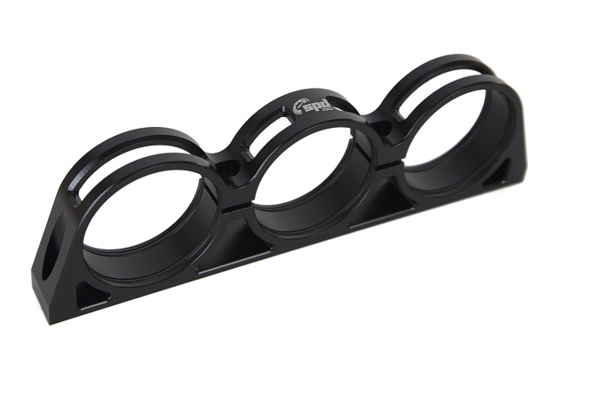 SPD billet trippelfäste 60mm svart