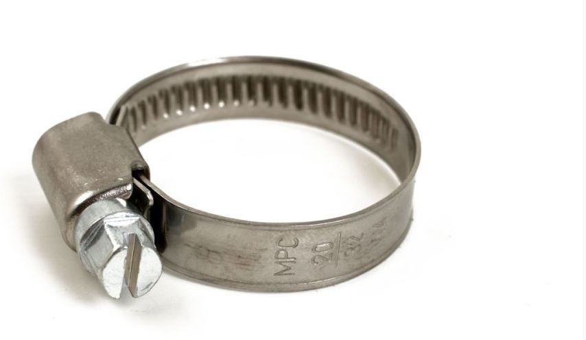 Rostfri slangklämma 32-50mm