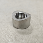 Välvd Lambdamutter M18x1,5 Rostfri