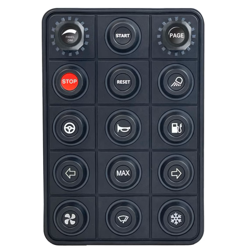 Link CAN-knappsats 15 knappar + 2 roterande