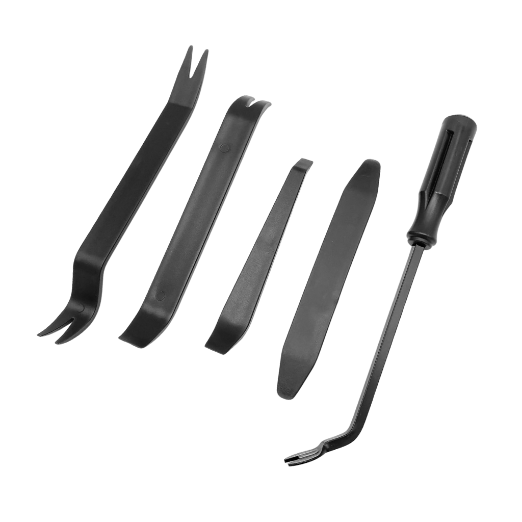 Verktygssats för borttagning av bilinredning