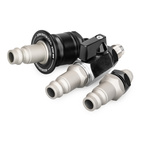 Nuke Air Jack Petcock Ball Valve Male Connector, AN-6