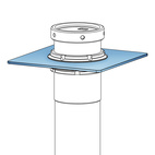 Nuke Mounting steel plate for Air Jack 60C