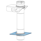Nuke Mounting steel plate for Air Jack 60C