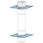 Nuke Mounting steel plate for Air Jack 60C