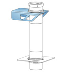 Nuke Mounting steel bracket for Air Jack 60C