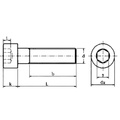 Insexbult 12,9 M12x1,75 UHL 20mm