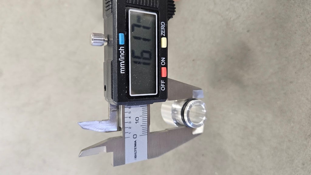 Adapter / distans för 14mm Spridare (för svetsning)