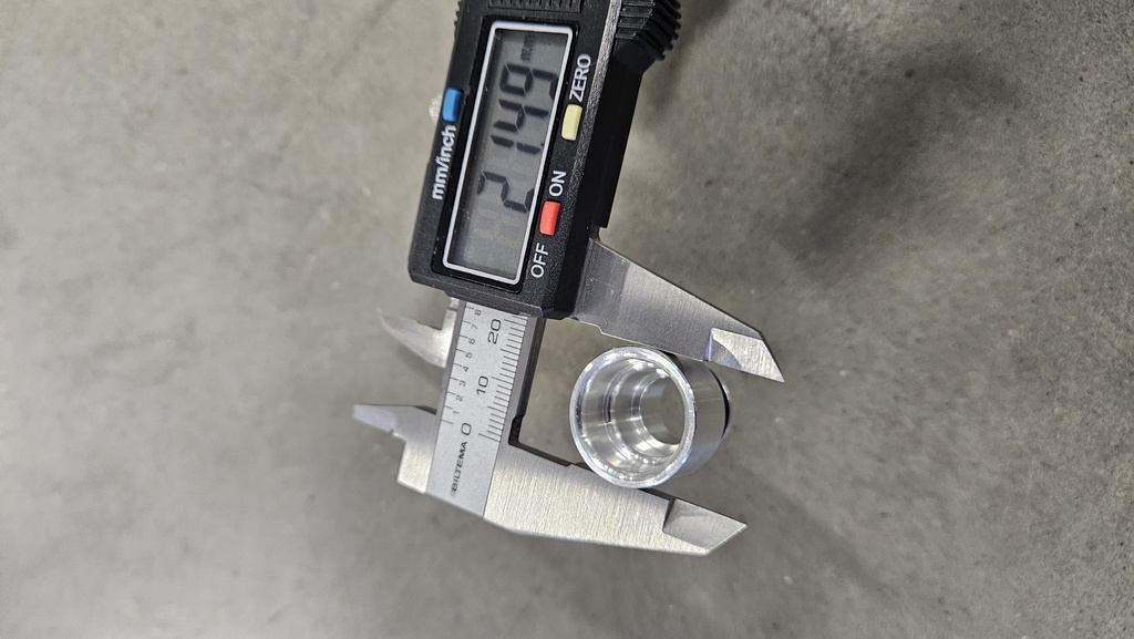 Adapter / distans för 14mm Spridare (för svetsning)