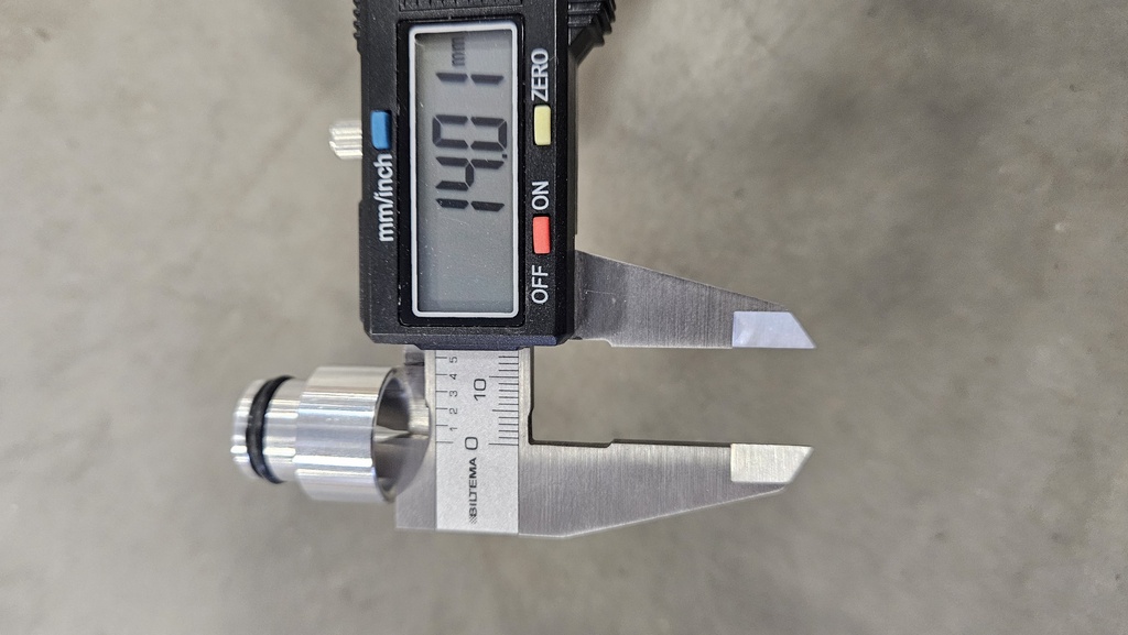 Adapter / distans för 14mm Spridare (för svetsning)