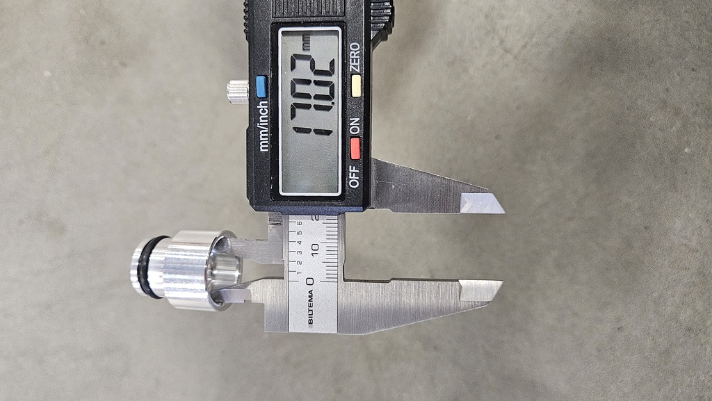 Adapter / distans för 14mm Spridare (för svetsning)