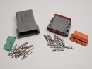 Kontaktdon KIT 12-polig DT series Hane + Hona