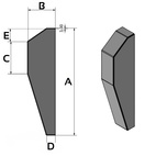 Intercooler Gavel 90x323mm (Sidodel)