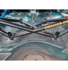 X-Brace 6-pt Fjäderben bak BMW E46 KJS DRIFT