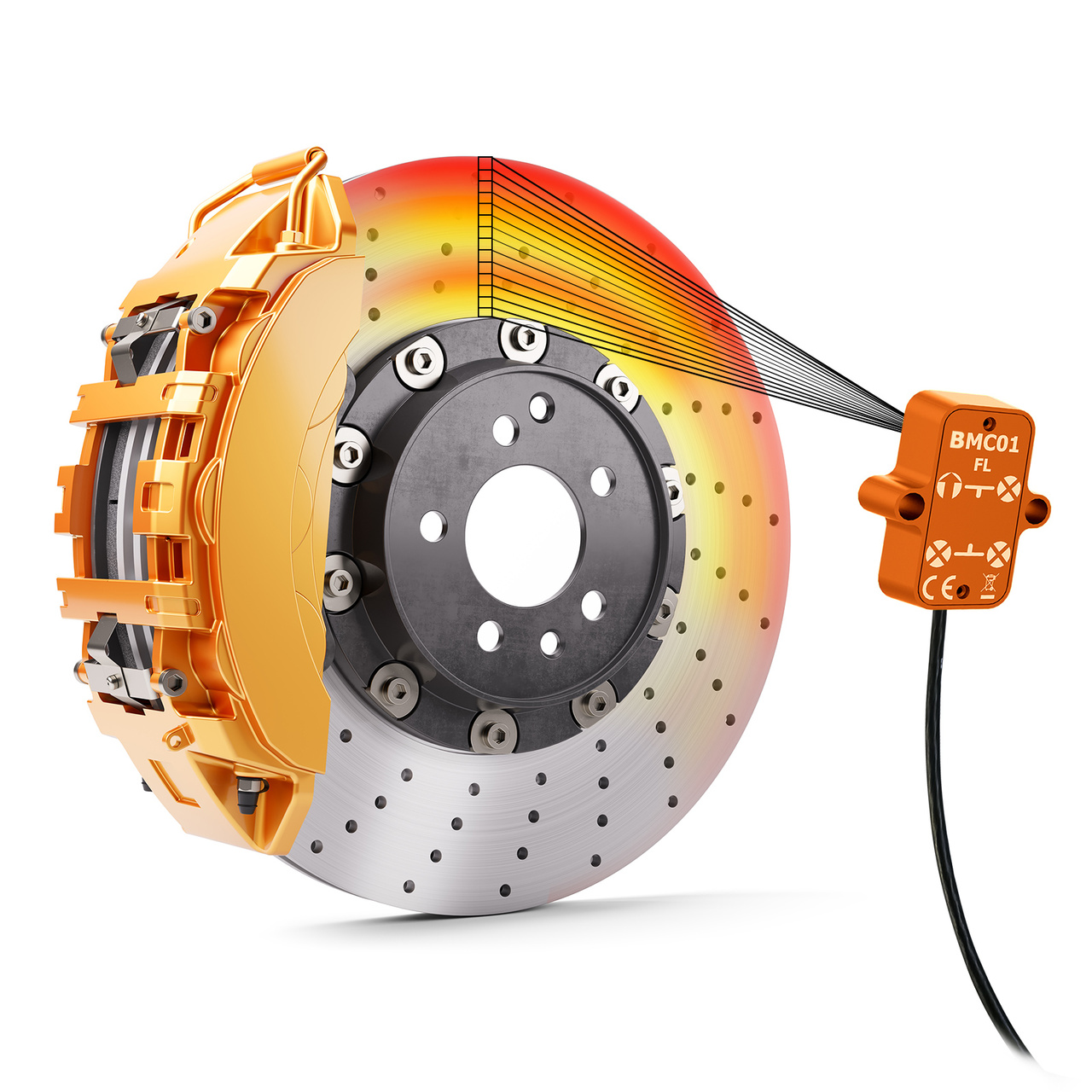 BMC04 - Brake / Set Temp Monitoring - Cabled