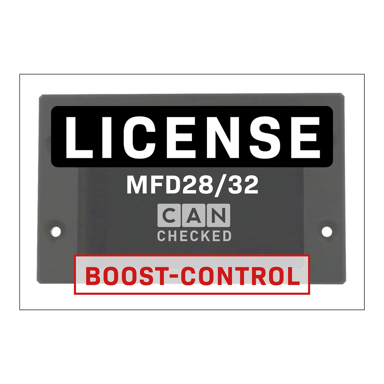 License - MFD28/32 Boost Control