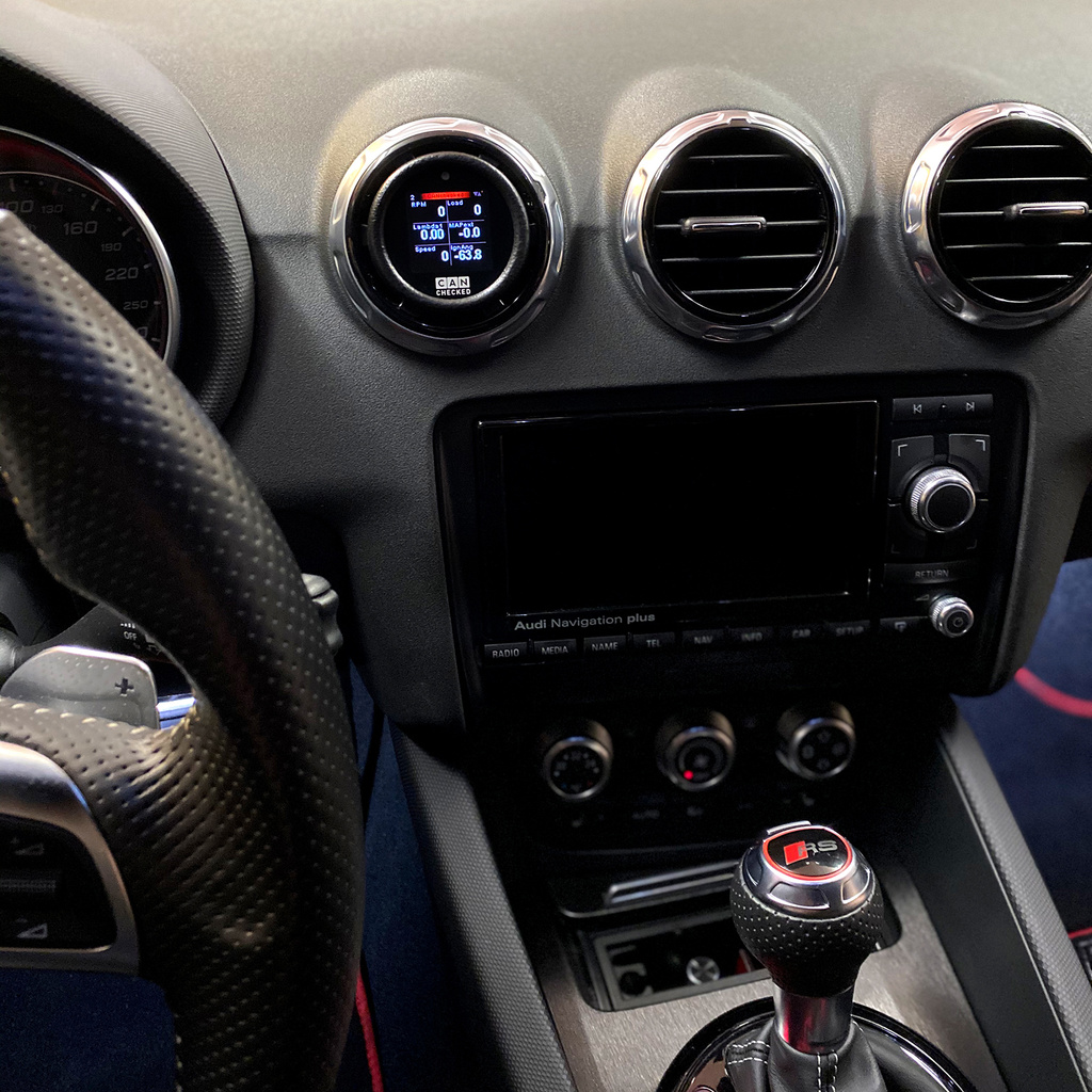 MFD15 - 52mm Bezel till Audi A3 8P LHD/RHD