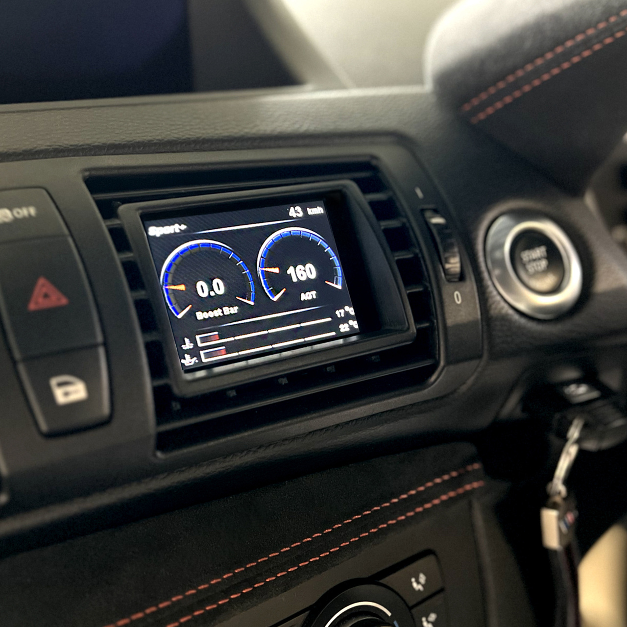 MFD32 Gen2 till BMW 1-Series E81/E82/E87/E88 RHD