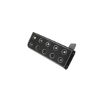 Fotstöd Vänster Förare Svart