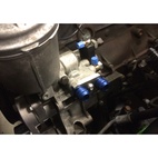 BMW S50, S54 AN adapter för oljekylning