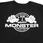 T-SHIRT, ADULT XXLARGE, BLACK, 'MONSTER'