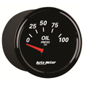 2-1/16" Oljetryck, 0-100 PSI, DESIGNER BLACK II
